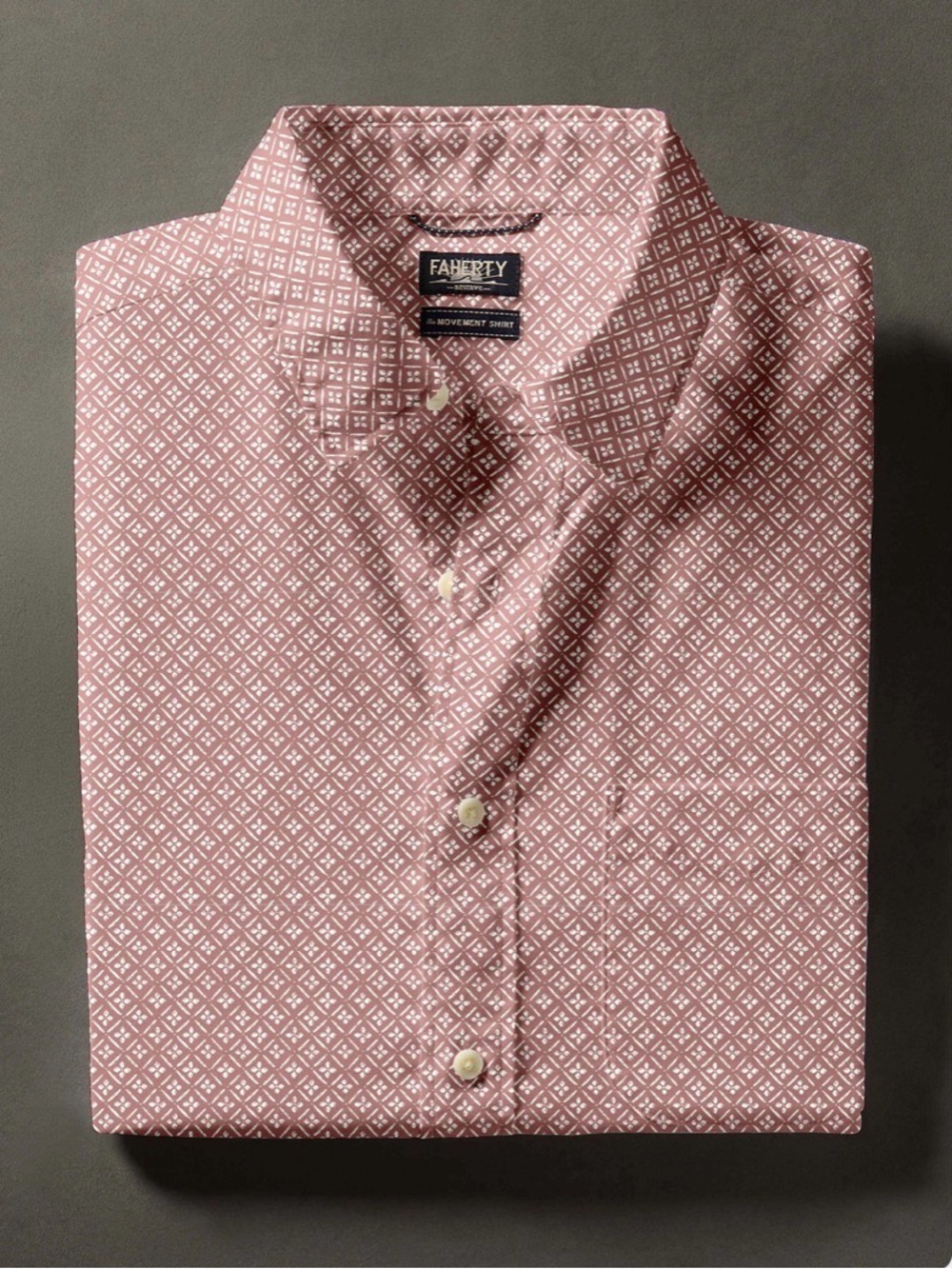 FAHERTY MEN'S MOVEMENT MONTEREY SHORT SLEEVE SHIRT